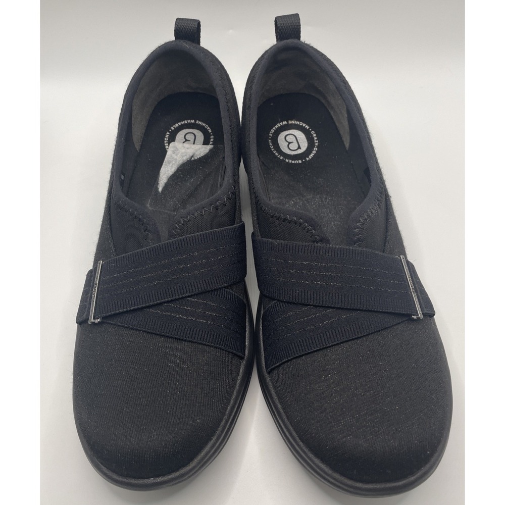 Bzees NICHE III Shoes Womens Size 8M US Black Slip On Casual Comfort Cushioned - Picture 3 of 9